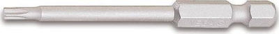 Bit Torx Beta Tools 862 TX/L, T27, 1/4" Hex, 70mm, ngjyrë argjendi