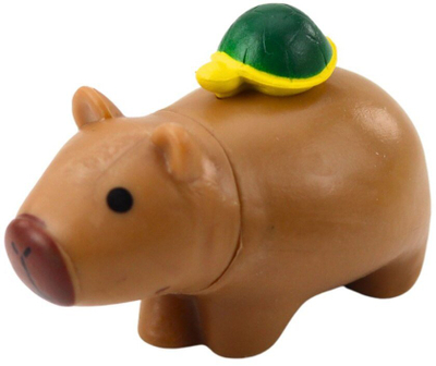 Lodër surprizë LEAN Toys Capybara, figurinë plastike, blind box