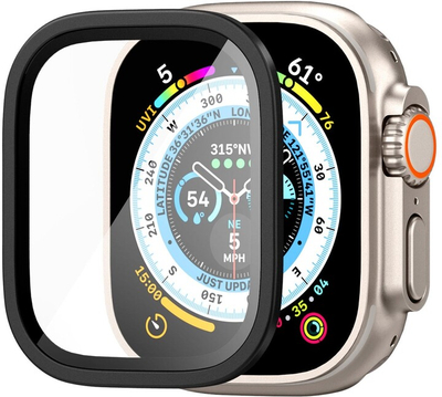 Xham mbrojtës Spigen Slim Pro për Apple Watch Ultra 49mm, i zi