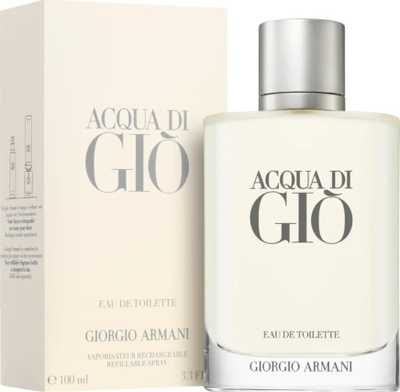 Parfum Giorgio Armani Acqua Di Gio Pour Homme, eau de parfum, 100ml, i rimbushshëm