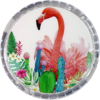 Yo-yo lodër Leantoys Flaming, plastikë, motiv flamingo, shumëngjyrëshe