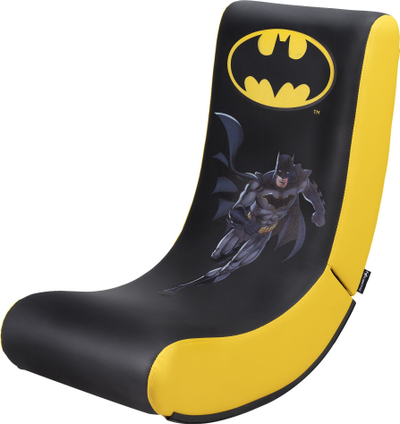Гејминг столица Subsonic Batman Junior Rock'n, за деца, лулечка, црно жолта