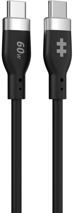 Kabllo HYPER HyperJuice USB C, 1.5m, 60W, e zezë