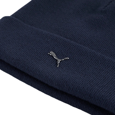 Kapelë beanie PUMA Metal Cat High Crown, madhe, blu marinë