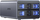 Kuti RAID për HDD Unitek, 2.5"/3.5", deri 40TB, USB C 10Gb/s, gri