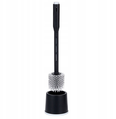 Fshesë WC silikoni WJ, 40 cm, me dozues detergjenti, e bardhë