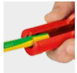 Strajper kabllosh Erko SIO 13, 8–13 mm², plastikë e përforcuar, portokalli