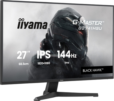 Monitor gaming Iiyama G-MASTER GB2741HSU-B1, 27\", Full HD 144Hz, i zi