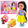 Set lojërash me kukull Lean Toys Mini Doll, 12 cm, me aksesorë, shumëngjyrëshe