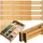 Organizues sirtari Ruhhy 25633, 4 copë, bambu