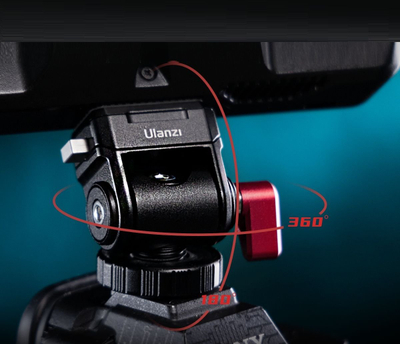 Mbajtës monitori Ulanzi CO01 Hummingbird, Quick Release, Cold Shoe, i zi