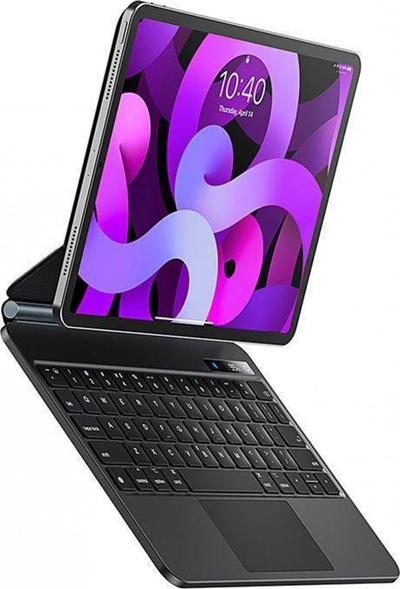 Këllëf me tastierë Baseus Brilliance, Bluetooth, me ndriçim, për iPad Pro 11" dhe Air 10.9", i zi