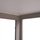 Tavolinë metalike + xham 150×90×75 cm,"HM5767.03", bardhë