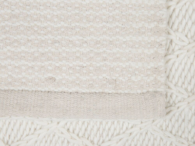 Tapet rrugice ERZIN Runner, 60 x 90 cm, off white