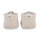 Pantofla për bebe Lodger Teddy Fleece, 6-12 muaj, shuall antirrëshqitës, bezhë
