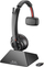 Безжични слушалки HP Poly Savi W8210, DECT, со микрофон, црна