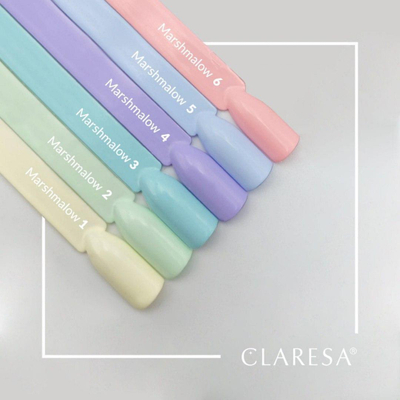 Manikyr xhel Clare sa Marshmallow 6, UV LED SoakOff, 5 g, rozë pastel