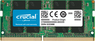 Меморија РАМ Крушијал CT16G4SFRA32AT, 16GB DDR4, СО-ДИММ, за лаптоп