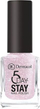 Lak thonjsh Dermacol Long-Lasting Nail Polish 5 Days Stay Nude Glam, rezistent, nude