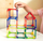 Set ndërtesash magnetike WOOPIE Magnetic Construction Blocks Puzzle, 110 pjesë, për kalamaj 3+