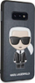 Maskë telefoni Karl Lagerfeld KLHCS10LIKPUBL për Samsung Galaxy S10e, hardcase Iconic Karl, blu navy
