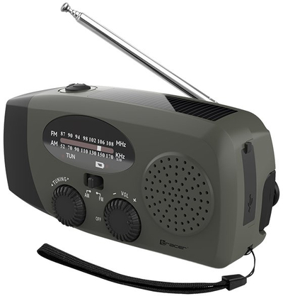 Radio emergjent Tracer Explorer PRO, AM/FM, 2000 mAh, IPX3