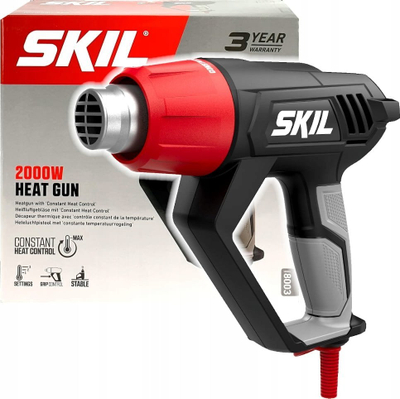 Пиштол за топол воздух Skil HEAT GUN 8003FA, 2000W, сив