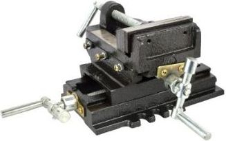 Метална менгема GEKO 4", 100 mm, со X Y поместување, сина