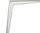 Mbajtëse muri Home>it T-profile, 300 x 300 mm, deri 250 kg, e bardhë