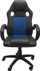Karrige zyre Enzo Office Chair, rrotulluese, e rehatshme, blu e zezë