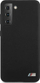 Futrollë telefoni BMW për Samsung Galaxy S21, silikoni, logo metalike M, e zezë