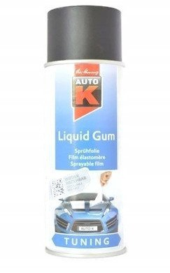 Спреј филм гума Kwasny Auto K Liquid Gum, 400 ml, црн
