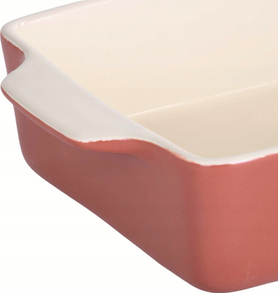 Enë rektangulare qeramike WIW, 23 x 14 cm, 1.6L, e bardhë