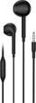 Kufje me tela Foneng EP100, In Ear, 1.2 m, 3.5 mm, të zeza