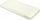 Dyshek shtesë Visco-Foam Coconut Aloe Vera, 90x40 cm, 9 cm i trashë, i bardhë