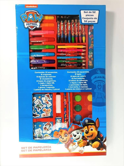 Сет за цртање Paw Patrol Art Case, 52 делови, со торба, повеќебоен