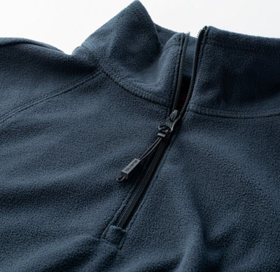 Bluzë ski për gra Iguana Vilos W, fleece, me jakë t’madhe, blu e errët