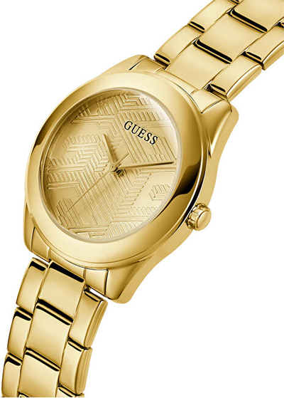 Orë për femra Guess Cubed GW0606L2, e artë