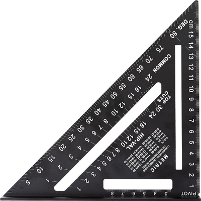 Fole matëse alumini Neo Square 72-102, 15 cm, 45°/90°