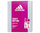 Set për trup Adidas Fruity Rhythm, deodorant 75 ml + sprej për trup 150 ml