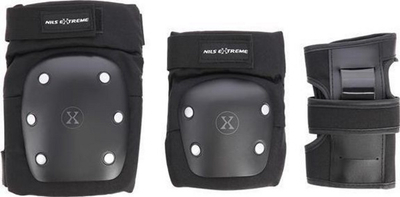 Set mbrojtëse për kyçe NILS Extreme H709, L, të zeza