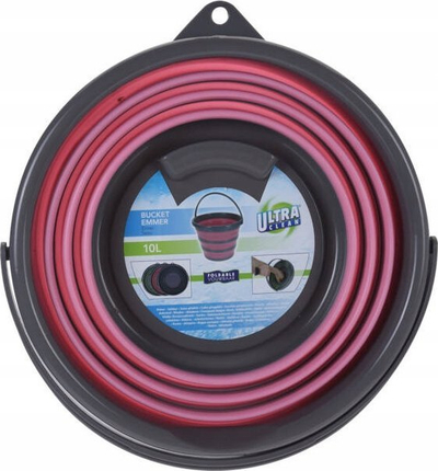 Kovë palosëse silikoni Ultra Clean, 10L, rozë