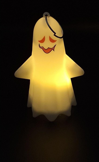 Varëse fantazmë dekorative me LED, me sy të kuq