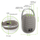 Altoparlant portativ Techly Mini Wireless Speaker BT V5.3, LED shumëngjyrëshe, funksion hands free, gri