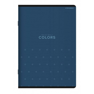 Bllok shënimesh Top 2000 Notebook A4, 60 fletë, katrorë, shumëngjyrësh