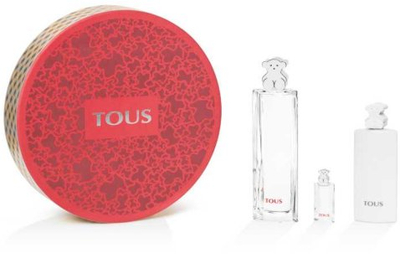 Сет парфем Tous Beauty, EDT 90ml, лосион за тело 100ml, кружна кутија