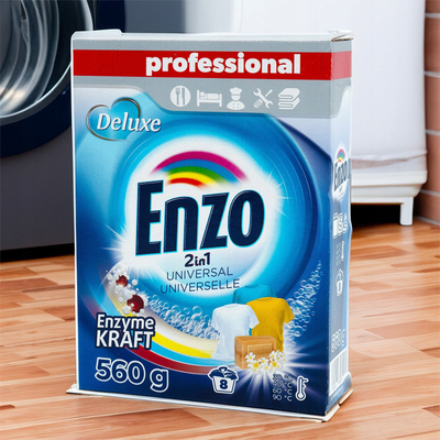 Detergjent pluhur Enzo Deluxe Universal 2in1, 560g