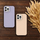 Kapak ECO Case për iPhone 13 Pro Max, bio i biodegradueshëm, i verdhë pastel