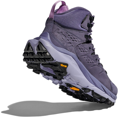 Планинарски чизми за жени HOKA Kaha 2 GTX, Gore Tex, ѓон Vibram, виолетови Meteor
