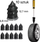 Set vida për riparu gomash universal, madhësia L, 10 copë, 6.8 x 12.7 mm, ngjyrë e zezë